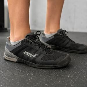 Inov-8 F-Lite 235 Cross Training Shoes Women 7 Black Gray Rope-Tec